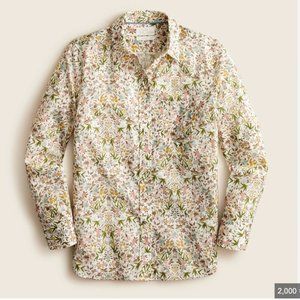 J. Crew Liberty Floral Printed Floral Tunic